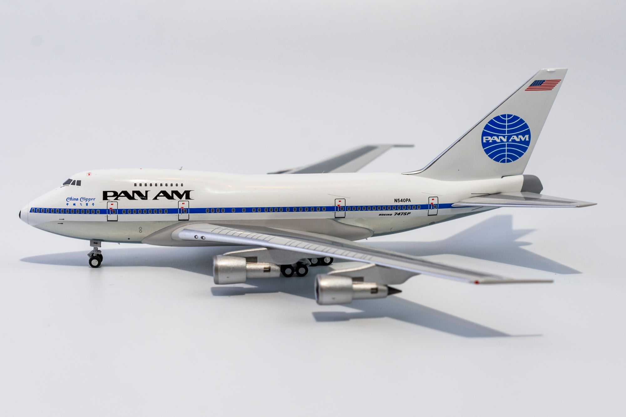 1:400 NG Models Pan American World Airways Boeing 747SP 