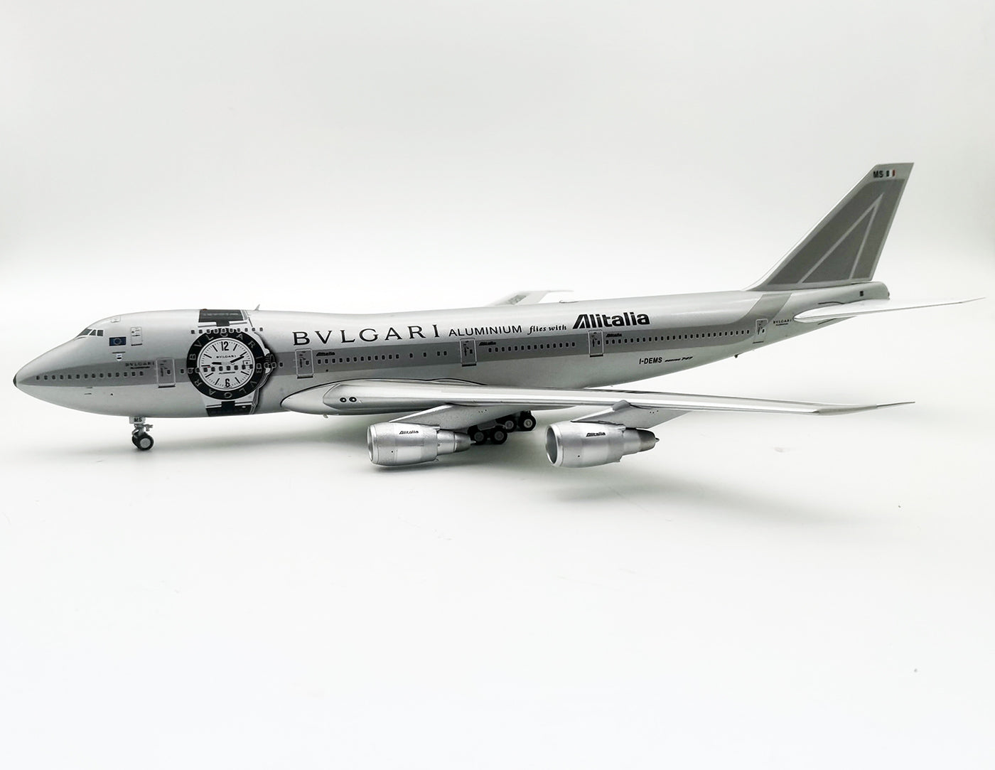 B-Models B-BULGARI-MS Alitalia Boeing 747-243B 