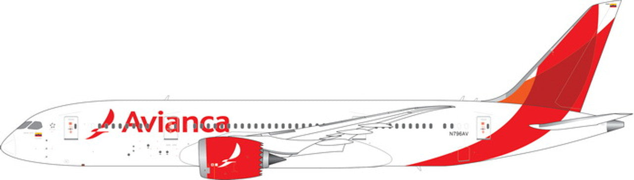 1:400 Phoenix Models Avianca Airlines Boeing 787-8 N796AV PH11505