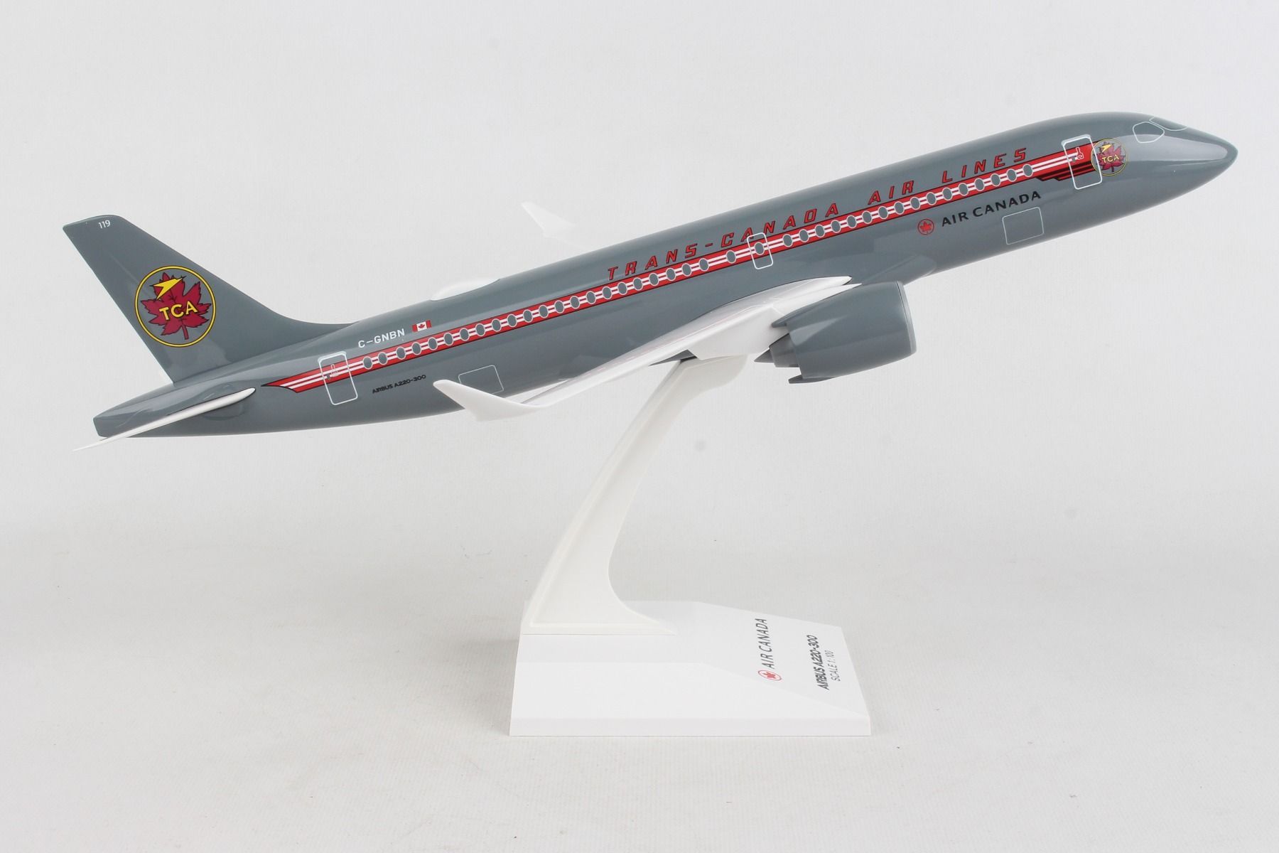 SKYMARKS AIR CANADA A220-300 1/100 RETRO TCA – RM Model Store