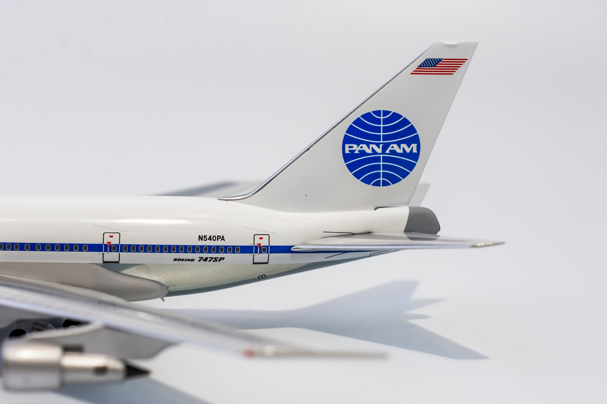 1:400 NG Models Pan American World Airways Boeing 747SP 