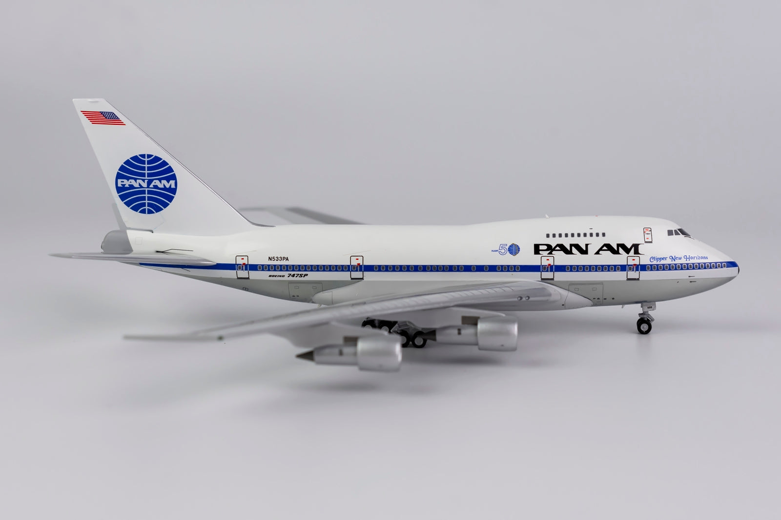 1:400 NG Models Pan American World Airways Boeing 747SP 