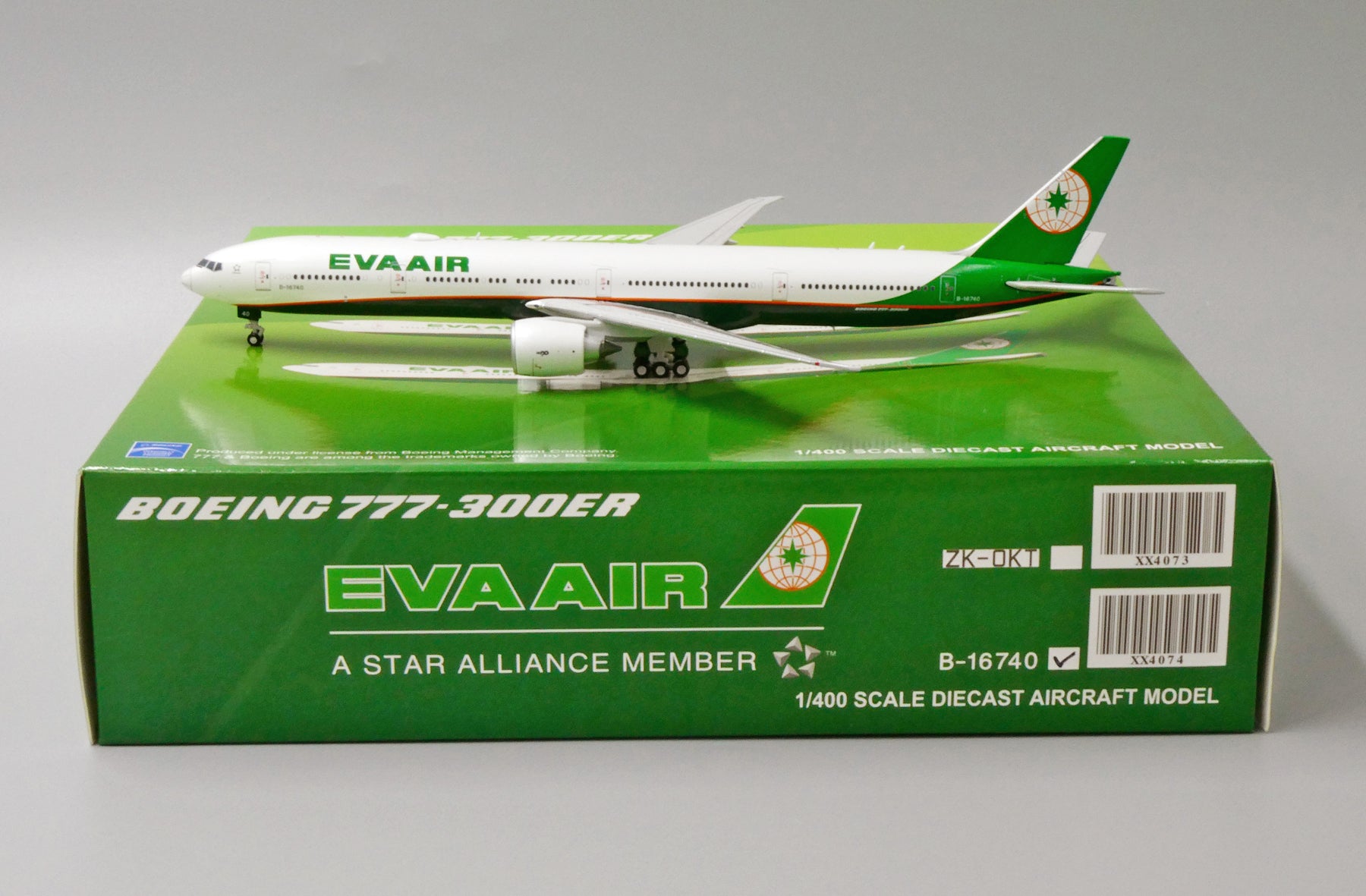 1/400 EVA AIR BOEING 777-300ER #B-16718 - おもちゃ、ゲーム