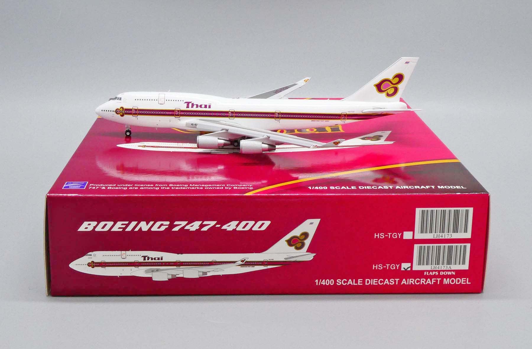 1:400 JC Wings Thai Airways International 747-400 