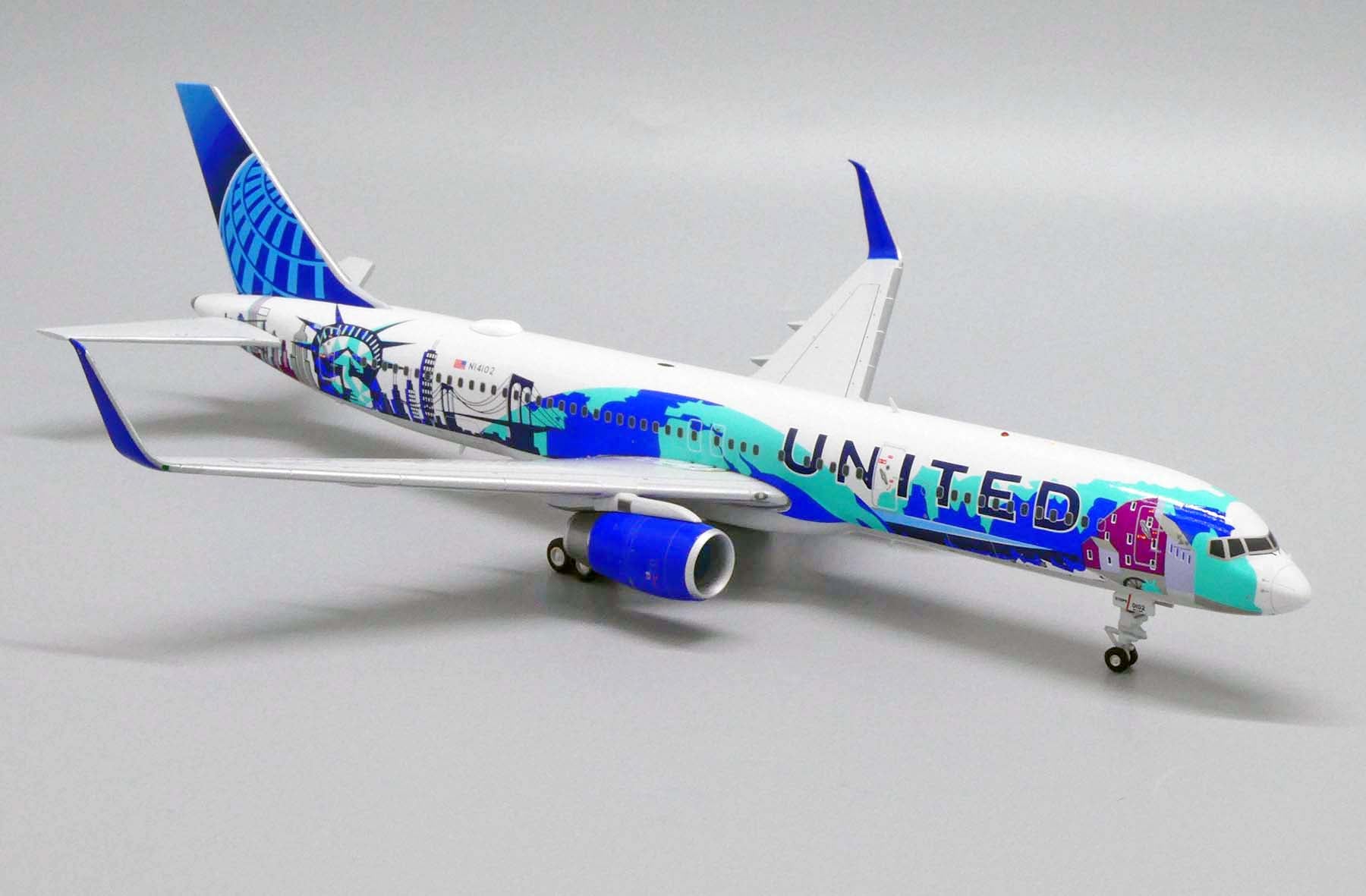 1:200 JC Wings United Airlines Boeing 757-200 “Her Art Here - New York/New  Jersey Livery” N14102 LH2269