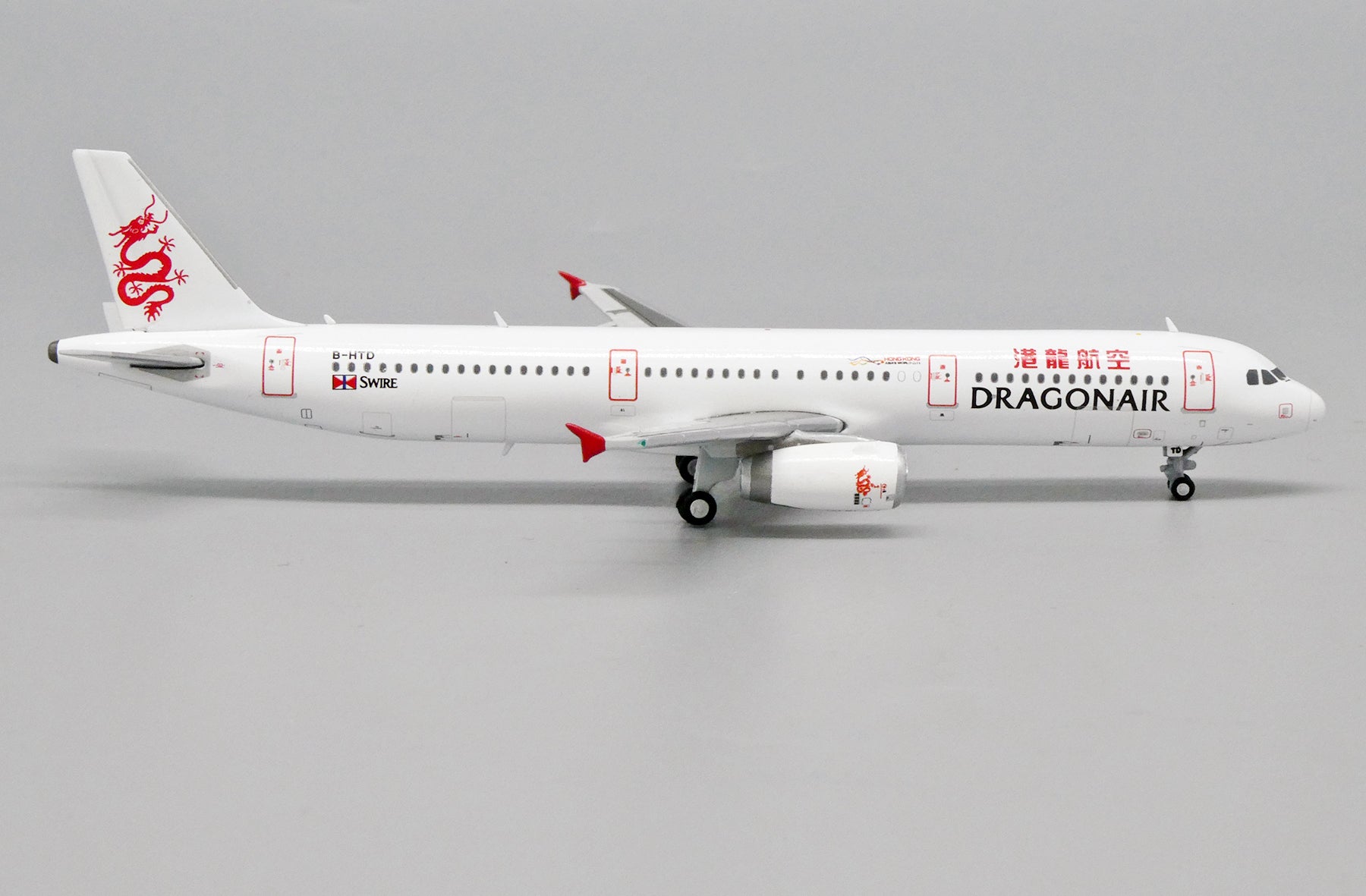 1:400 JC Wings Dragonair Airbus A321-200 B-HTD EW4321001