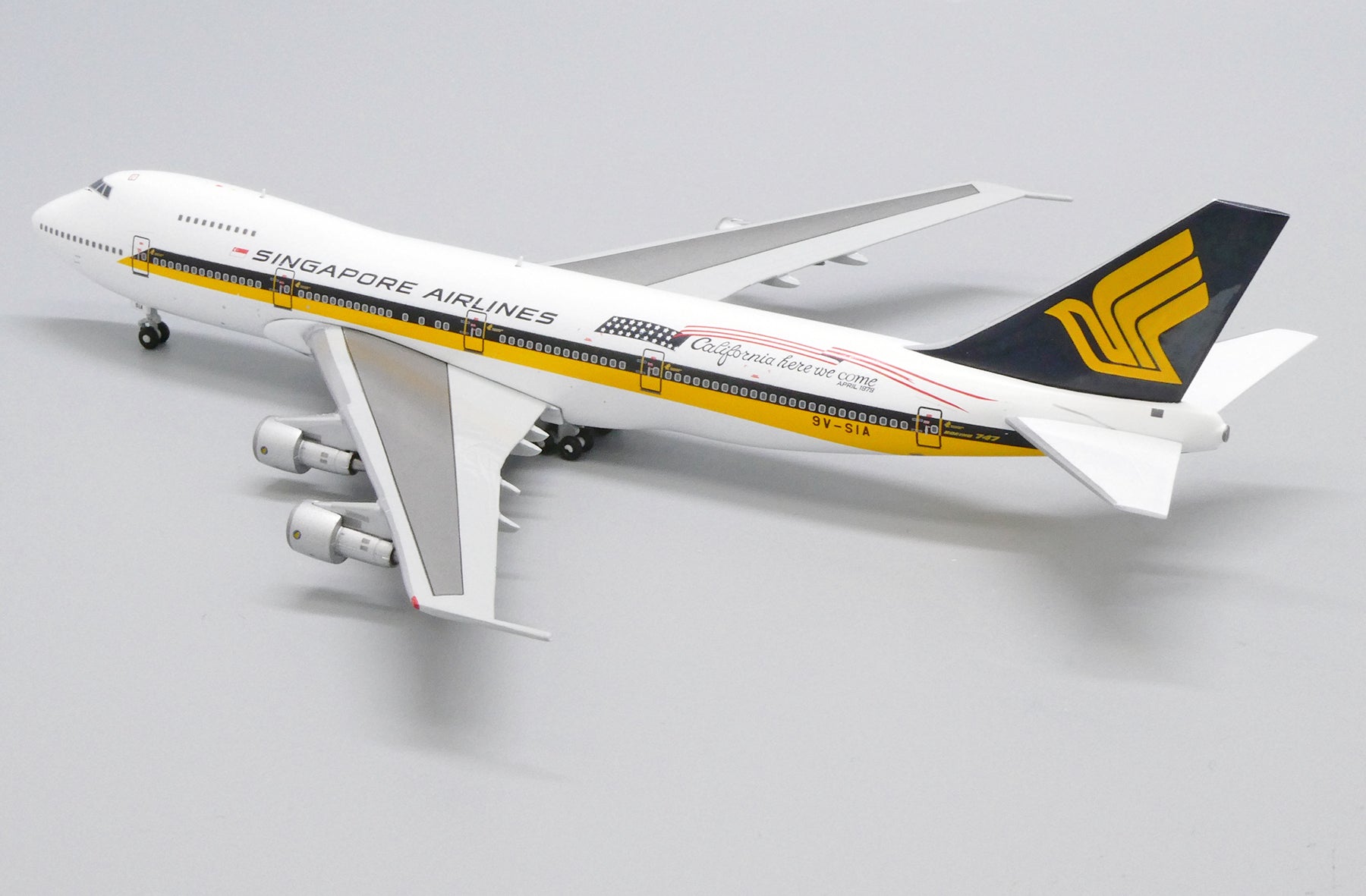 1:400 JC Wings Singapore Airlines 747-200 9V-SIA EW4742001