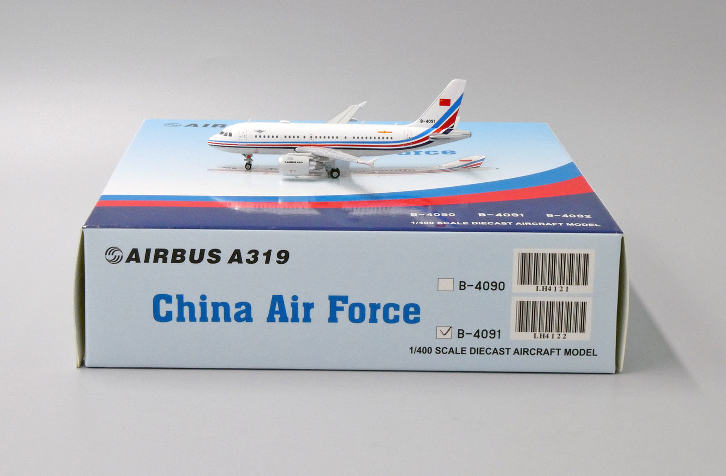 1:400 JC Wings China Air Force Airbus A319-100 B-4091 LH4122