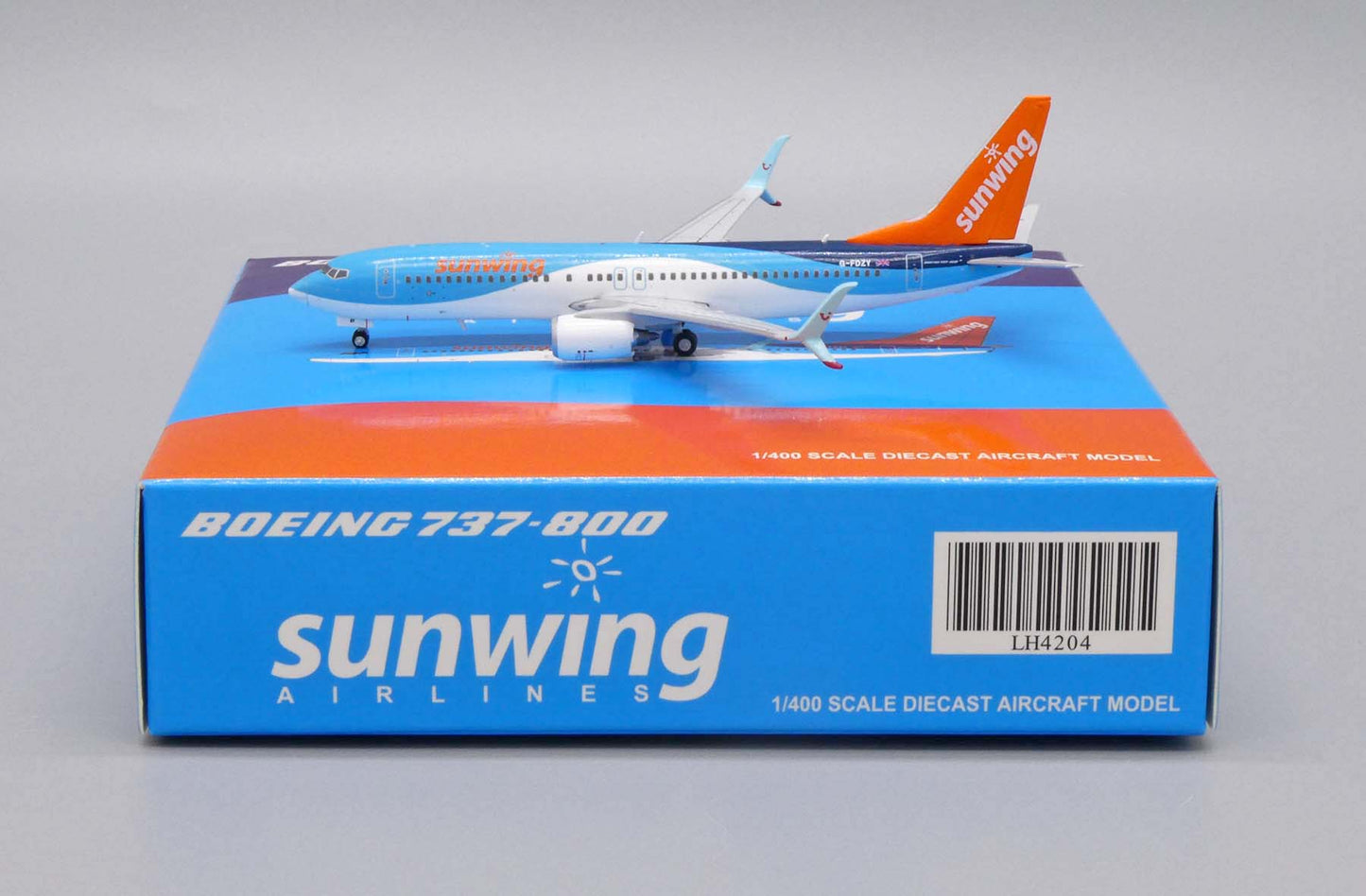 1:400 JC Wings Sunwing Airlines Boeing 737-800 "TUI Hybrid" G-FDZY LH4204