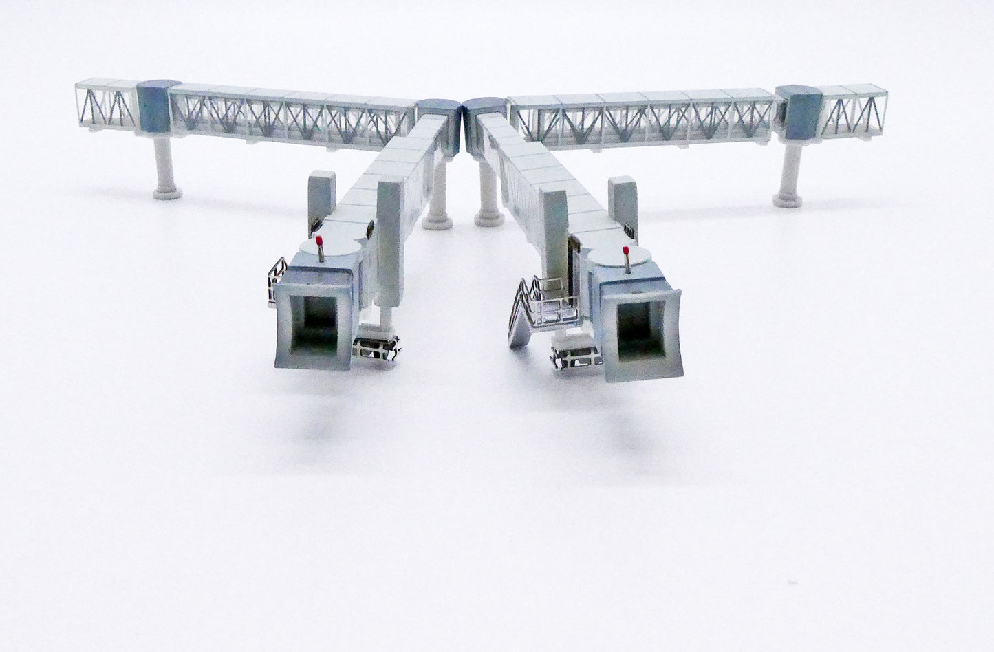 1:400 JC Wings Air Bridge Jetway (Single Jetway, Black) LH4222 Pack of 2