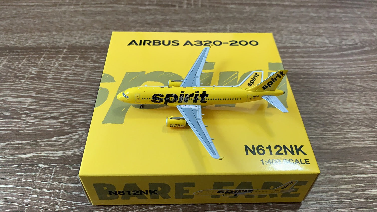 1:400 Panda Models Spirit Airlines Airbus A320-200 