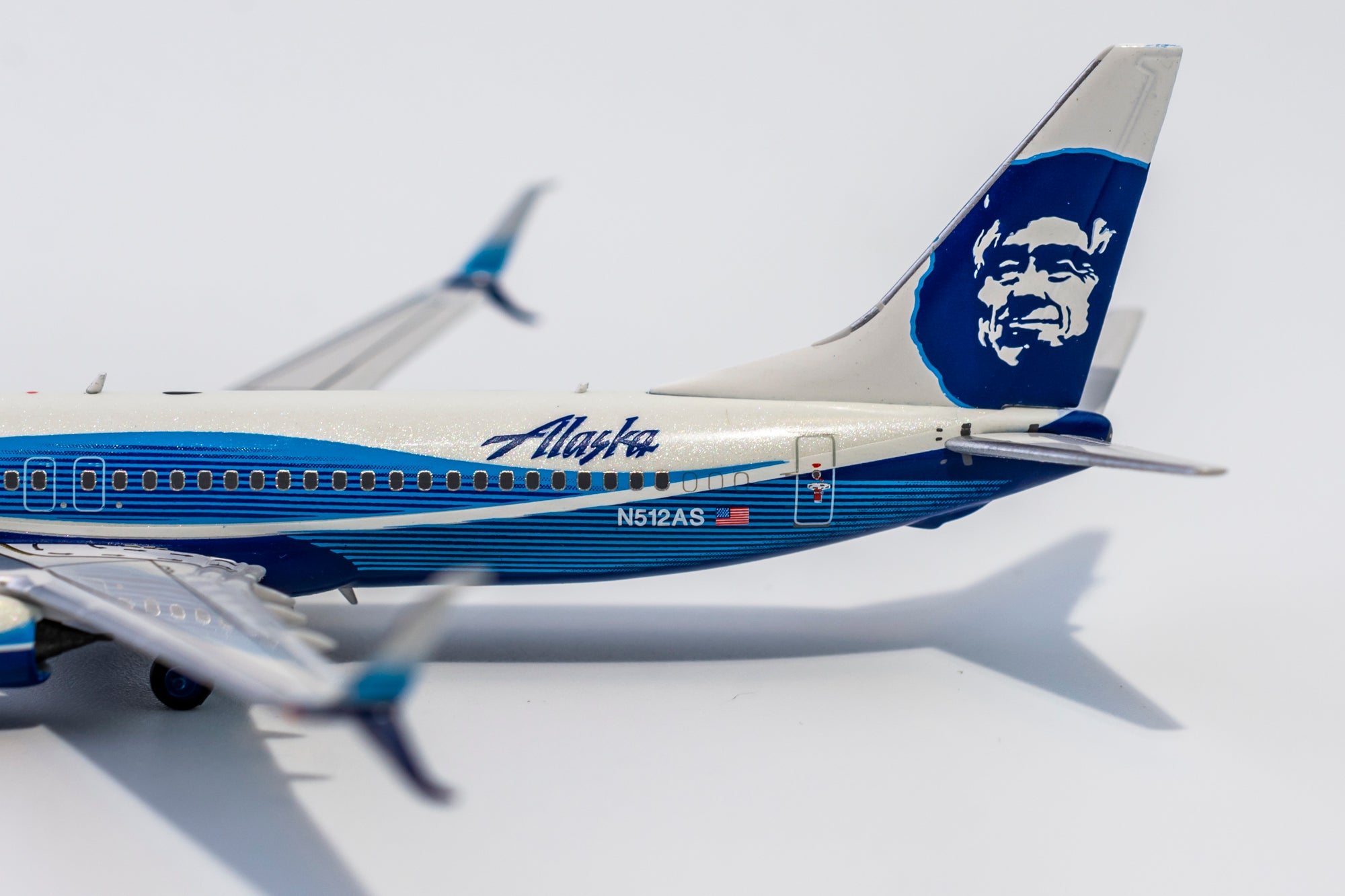 1:400 NG Models Alaska Airlines 737-800 