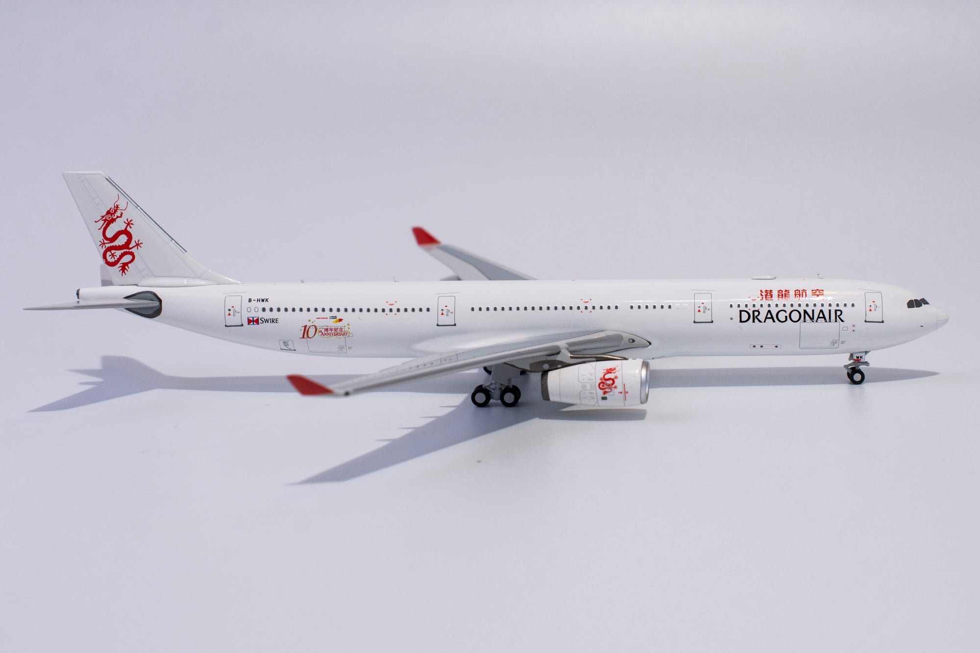 1:400 NG Models Hong Kong Dragon Airlines Airbus A330-300 