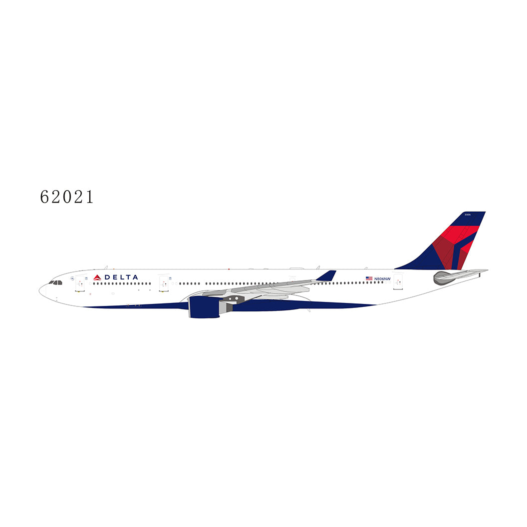 1:400 NG Models Delta Air Lines Airbus A330-300 N806NW NG62021