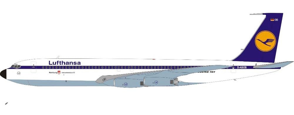JFox JF-707-4-003 Lufthansa 707-400