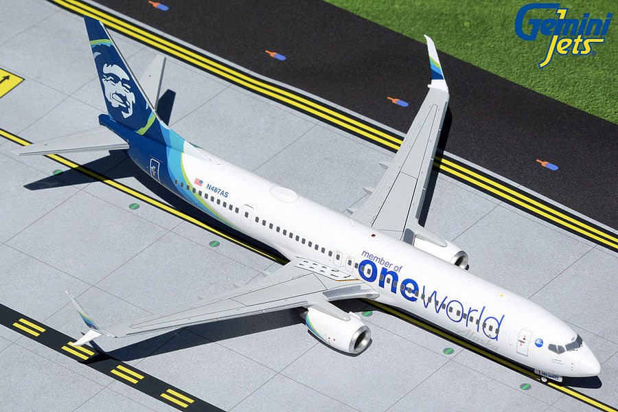 1:200 Gemini Jets Alaska Airlines Boeing 737-900ER "One World" N487AS G2ASA1015