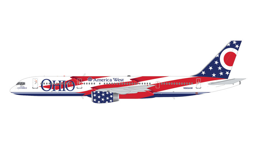 1:200 Gemini Jets American West Airlines 757-200 