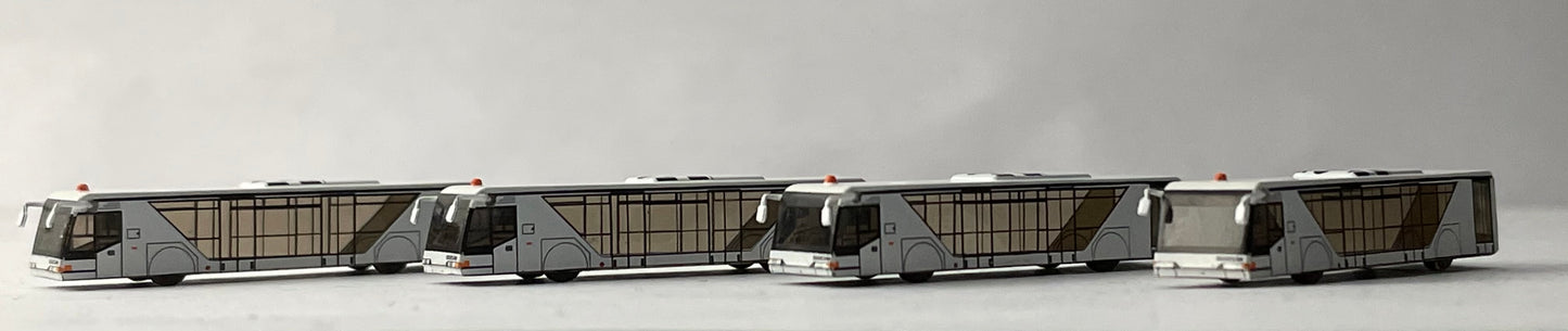 1:400 Fantasy Wings Airport Bus Set AA4022 (Neoplan A) Pack of 4