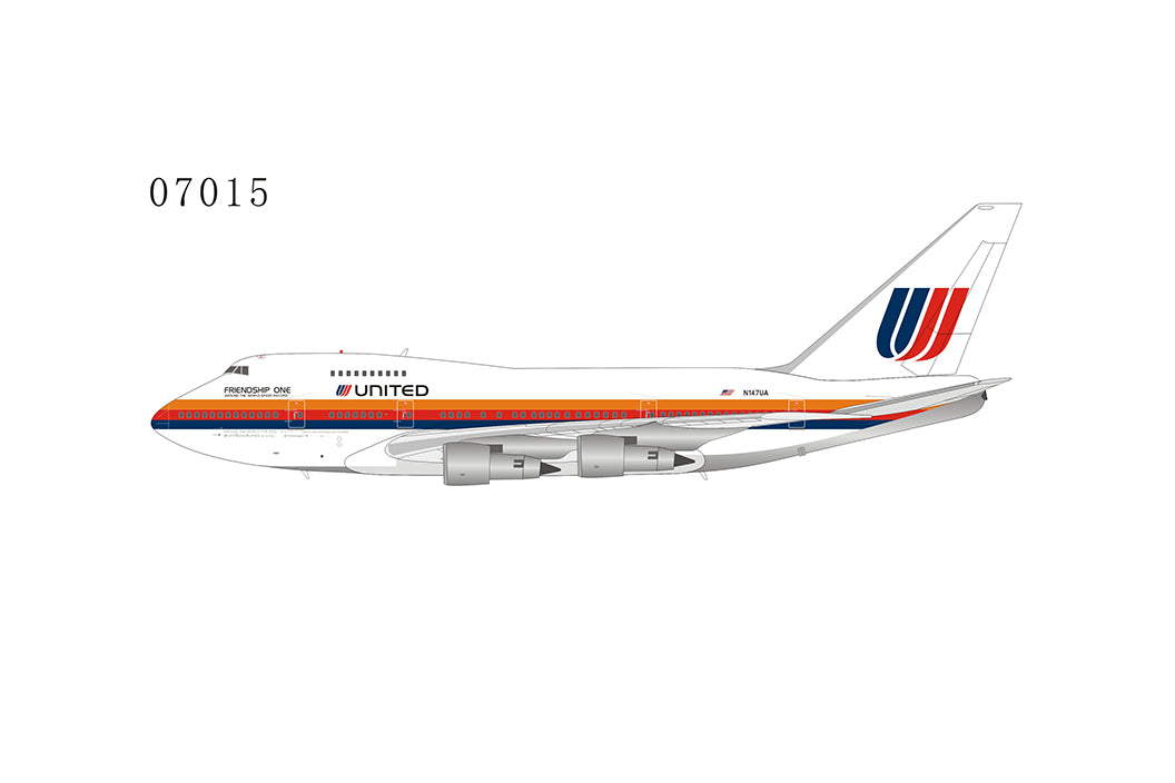 1:400 NG Models United Airlines Boeing 747SP 