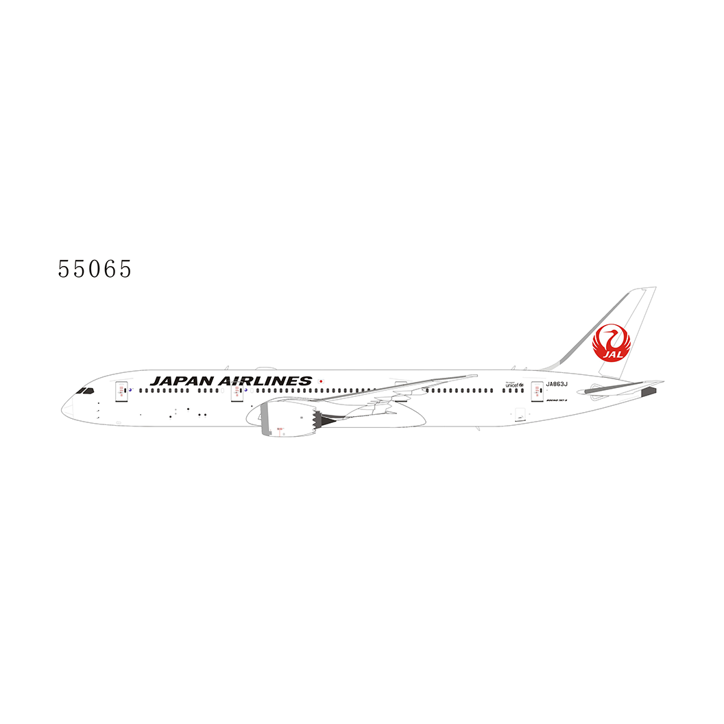 1:400 NG Models Japan Airlines (JAL) Boeing 787-9 JA863J NG55065