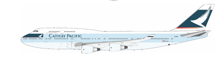 White Box Models WB-747-4-053 1:200 Cathay Pacific Boeing 747-400